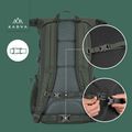 Městský batoh KADVA CityQuest 22 l zelený 22