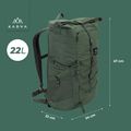 Městský batoh KADVA CityQuest 22 l green 24