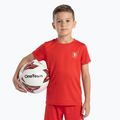 Dětská fotbalová sada OneTeam Precision Set tričko a šortky červená 5