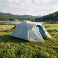 Kempingový stan pro 4 osoby KADVA CAMPdome 4 grey 8
