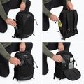 Turistický batoh KADVA kapsa na laptop 25 l černý 8