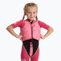 Dětská bezpečnostní vesta AQUASTIC Junior pink/yellow 2