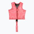 Dětská bezpečnostní vesta AQUASTIC Junior pink/yellow