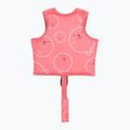 Dětská bezpečnostní vesta AQUASTIC Junior pink/yellow 2