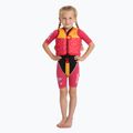 Dětská bezpečnostní vesta AQUASTIC Junior pink/yellow 3