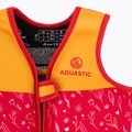 Dětská bezpečnostní vesta AQUASTIC Junior pink/yellow 3