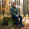 Dětská zateplená bunda KADVA Snoway JRG zelená 7