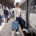 Palubní cestovní kufr Kadva Domingo Blue 16