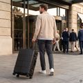 Střední cestovní kufr Kadva Tigre 64l Black 17