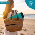 Ručník AQUASTIC Wavey blue/green 13