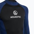 Pánský plavecký neopren AQUASTIC Wavey LG 2 mm black/blue 4