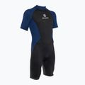 Pánský plavecký neopren AQUASTIC Wavey 2 mm black/blue 11