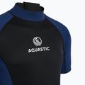 Pánský plavecký neopren AQUASTIC Wavey 2 mm black/blue 3