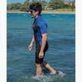 Pánský plavecký neopren AQUASTIC Wavey 2 mm black/blue 6