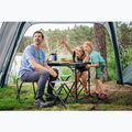 Skládací turistický stůl + židle KADVA CAMPtable set pro 4-6 osob šedý 5
