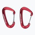 Karabina pro montáž hamaku KADVA Hammock Carabinier červená 2