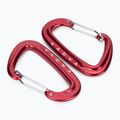 Karabina pro montáž hamaku KADVA Hammock Carabinier červená 4