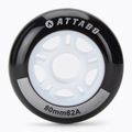 Kolečka ATTABO Rollerblade 80 mm 4 ks black