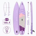 Sada paddleboard SUP nafukovací AQUASTIC Touring 11'6" purple 20
