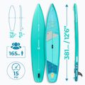 Paddleboard AQUASTIC Touring 12'6" green 24