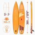 SUP AQUASTIC Touring 12'6" prkno orange 20