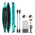 Nafukovací kajak pro 2 osoby AQUASTIC Cortez 13'9" 420 cm green 17