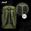 Batoh HOOK FIGHTING Training 2v1 Duffel Bag 30 l green 18