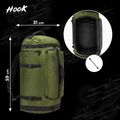 Batoh HOOK FIGHTING Camp 2v1 Duffel Bag 41 l green 18