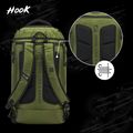 Batoh HOOK FIGHTING Camp 2v1 Duffel Bag 41 l green 19