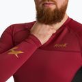 Pánský Rashguard Longsleeve HOOK FIGHTING Base red  6