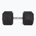 Pogumované činky TREXO Hex 40 kg  4