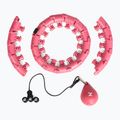 Obruč hula hoop se zátěží  XTREXO TXO-B4Z036-PK pink 3