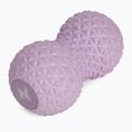 Dvojitý masážní míč TREXO TXO-B4Z075-VT violet