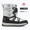 Dětské sněhule KADVA Haven WaterProof Jrg 3M Thinsulate stříbrné 2