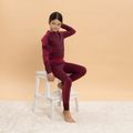 Komplet termoregulačního prádla dětského KADVA Frosty Jrg Set bezešvé růžové 5