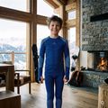 Komplet termoregulačního prádla dětského KADVA Frosty Jrb Set bezešvý tmavě modrý 7