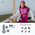 Komplet dámského termoregulačního prádla KADVA Glacier W Set bezešvé fuchsie 10