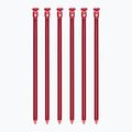 Kolíky do stanu KADVA Alupin 6 ks červené 3