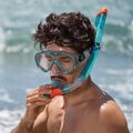 Šnorchlovací sada  AQUASTIC Jetty maska + šnorchl + ploutve modrá 17