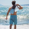 Šnorchlovací sada  AQUASTIC Shoal maska + šnorchl + ploutve modrá 15