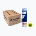 Tenisové míče BABOLAT TEAM CLAY 18x4 zelené 502080