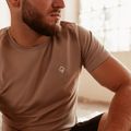 Pánské tričko Ground Game Minimal 2.0 beige 7