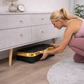 Vibrační plošina Extralink Moonwalk Spin Move black/gold 16