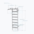 BenchK gymnastický žebřík černý BK-231B 2