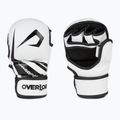 Overlord Sparring MMA grappling rukavice přírodní kůže bílé 101003-W/M