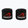 Boxerské bandáže Overlord elastické 400 cm black