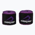 Boxerské bandáže Overlord elastické 400 cm purple