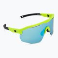 Sluneční brýle GOG Argo matt neon green/black/reflex white/blue 2