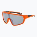 Dětské sluneční brýle GOG Flint matt neon orange/black reflex silver