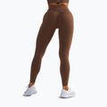 Dámské fitness legíny BeShaped Gym Queen brown 4